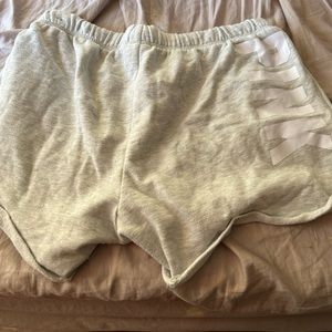 Pink size large shorts